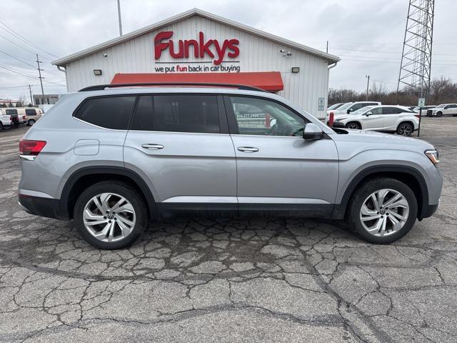 used 2021 Volkswagen Atlas car, priced at $28,200