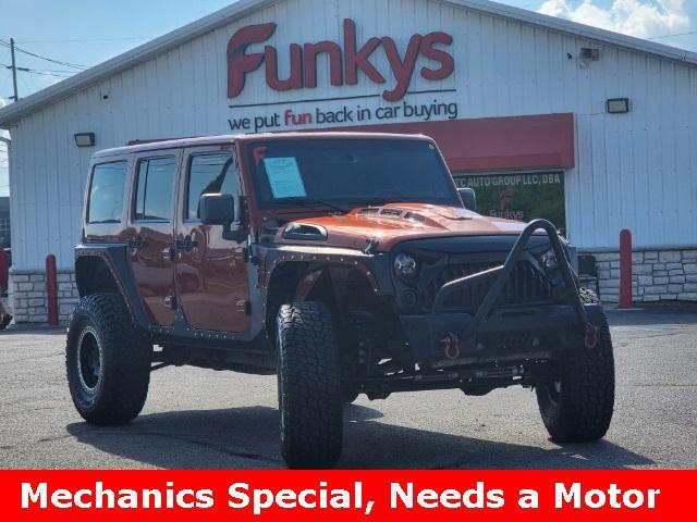 used 2014 Jeep Wrangler Unlimited car, priced at $13,000