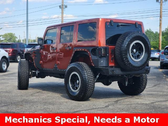 used 2014 Jeep Wrangler Unlimited car, priced at $13,000