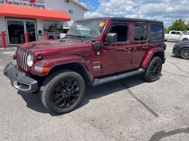 used 2021 Jeep Wrangler Unlimited car, priced at $27,900