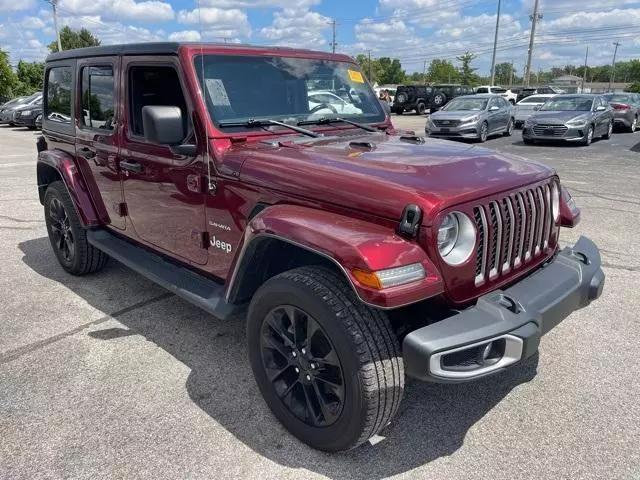 used 2021 Jeep Wrangler Unlimited car, priced at $27,900