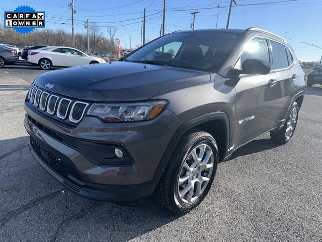 used 2022 Jeep Compass car, priced at $22,500