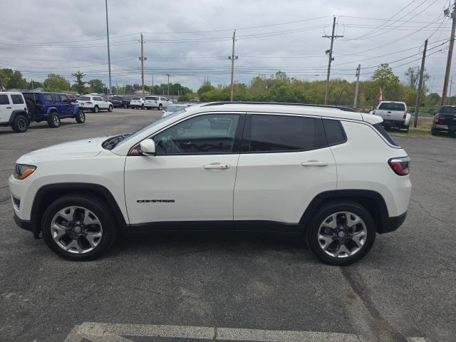 used 2021 Jeep Compass car, priced at $18,500