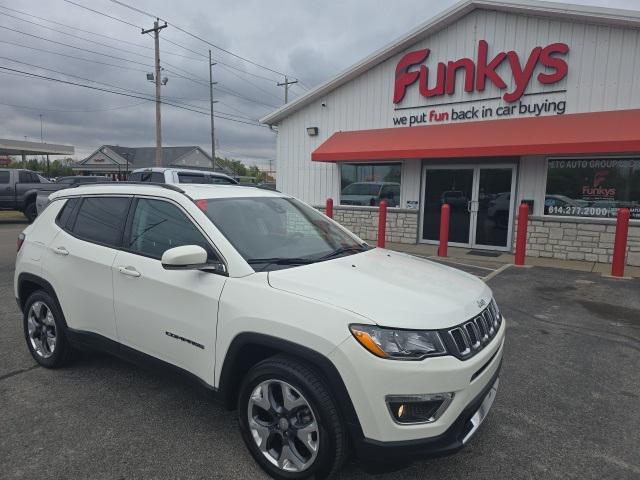 used 2021 Jeep Compass car, priced at $18,500