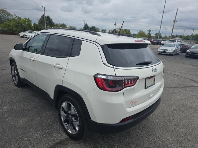 used 2021 Jeep Compass car, priced at $18,500