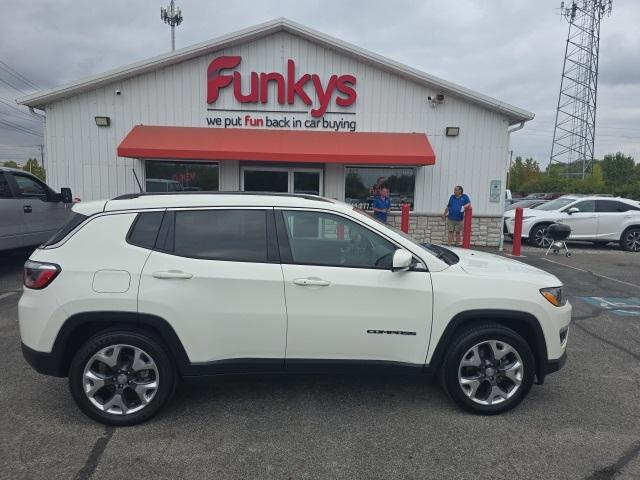 used 2021 Jeep Compass car, priced at $18,500