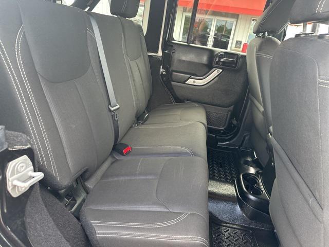 used 2018 Jeep Wrangler JK Unlimited car, priced at $19,500
