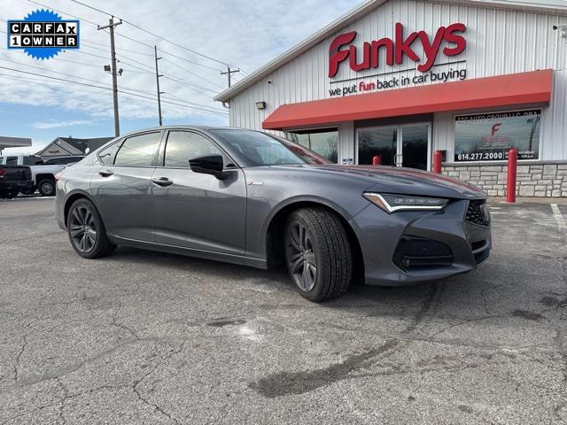 used 2022 Acura TLX car, priced at $34,500