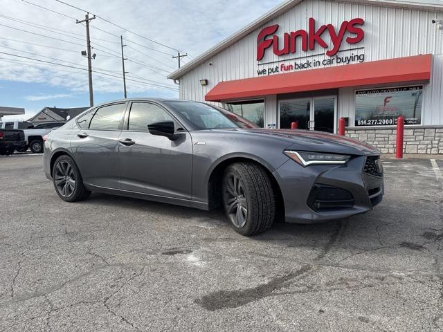 used 2022 Acura TLX car, priced at $34,500