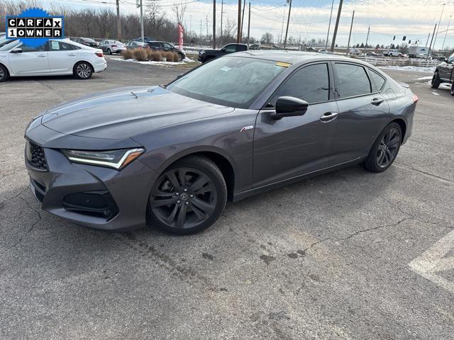 used 2022 Acura TLX car, priced at $34,500