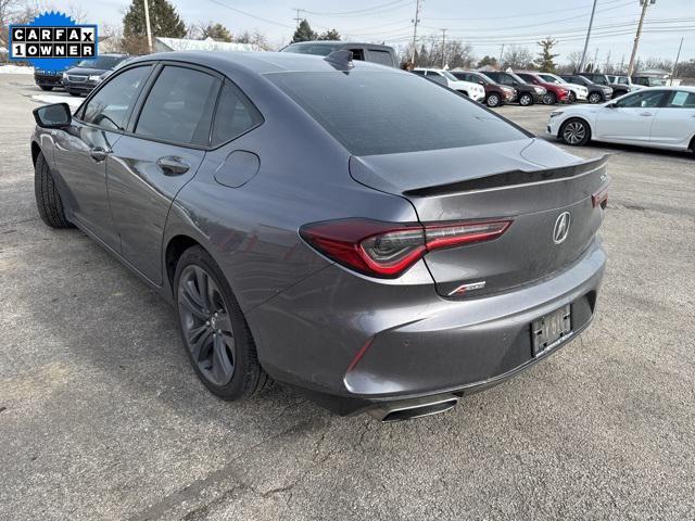 used 2022 Acura TLX car, priced at $34,500