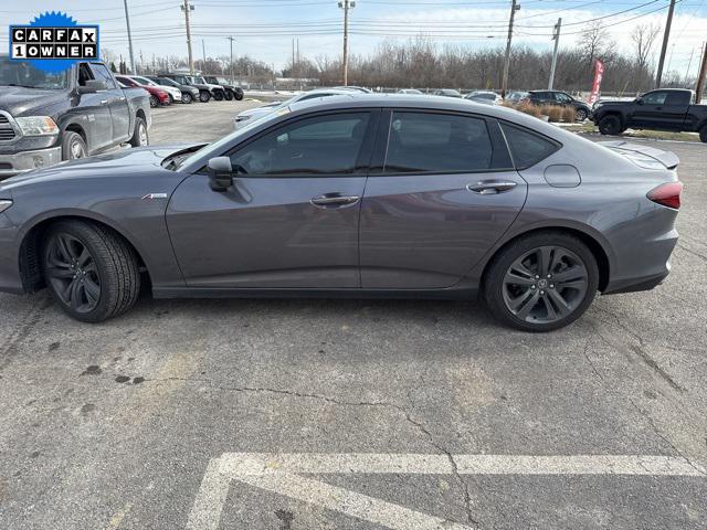 used 2022 Acura TLX car, priced at $34,500