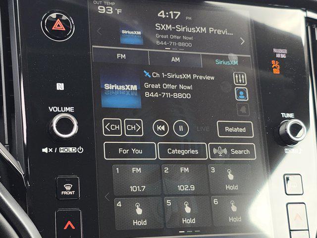 new 2025 Subaru Legacy car, priced at $36,275