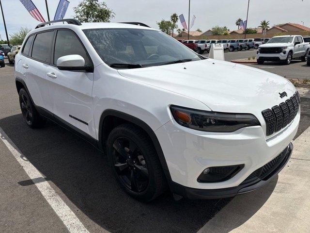 used 2021 Jeep Cherokee car, priced at $22,000