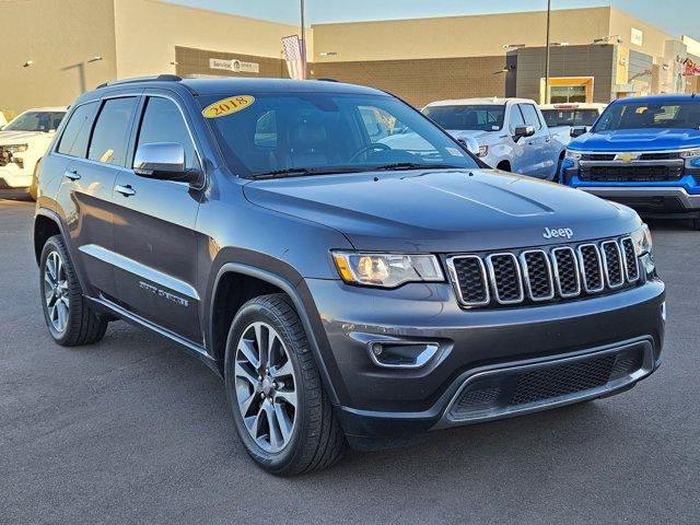 used 2018 Jeep Grand Cherokee car, priced at $16,500