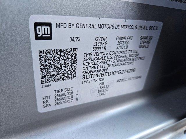 used 2023 GMC Sierra 1500 car, priced at $38,500