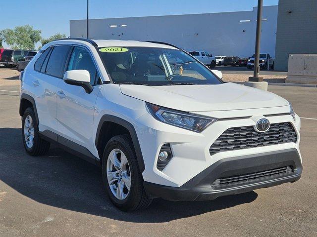 used 2021 Toyota RAV4 car, priced at $24,550
