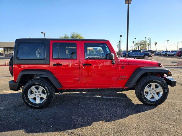 used 2017 Jeep Wrangler Unlimited car, priced at $25,803