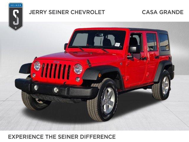 used 2017 Jeep Wrangler Unlimited car, priced at $25,803