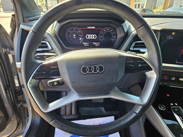 used 2023 Audi Q4 e-tron car, priced at $31,000