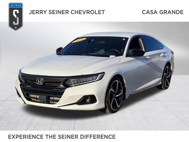 used 2021 Honda Accord car, priced at $22,500