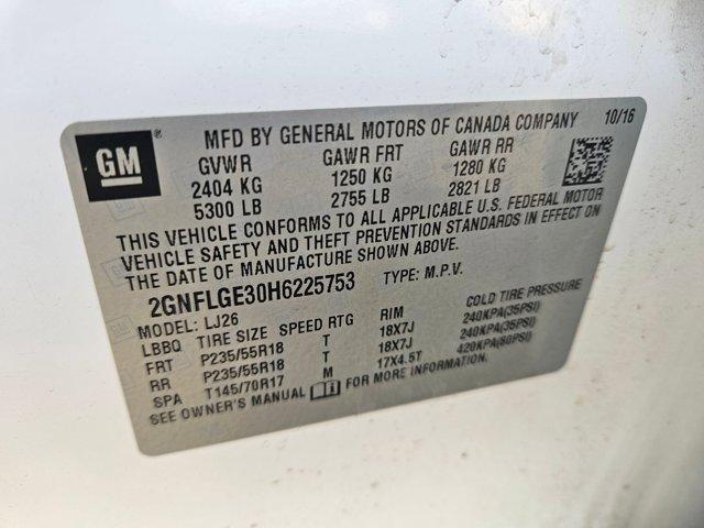 used 2017 Chevrolet Equinox car, priced at $15,000
