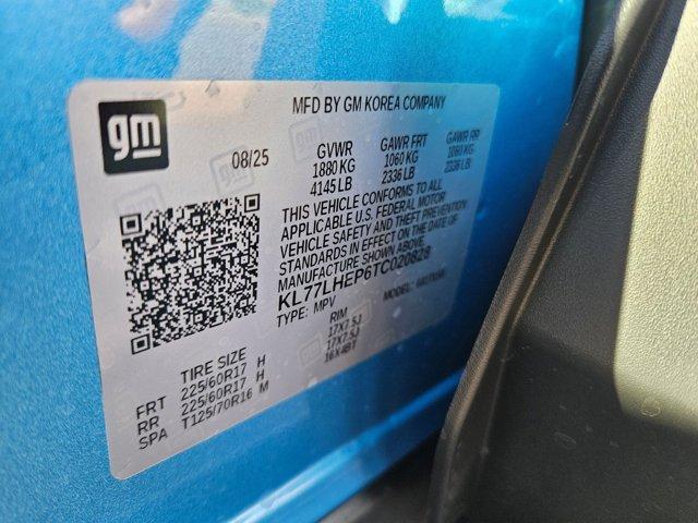 new 2026 Chevrolet Trax car, priced at $25,365