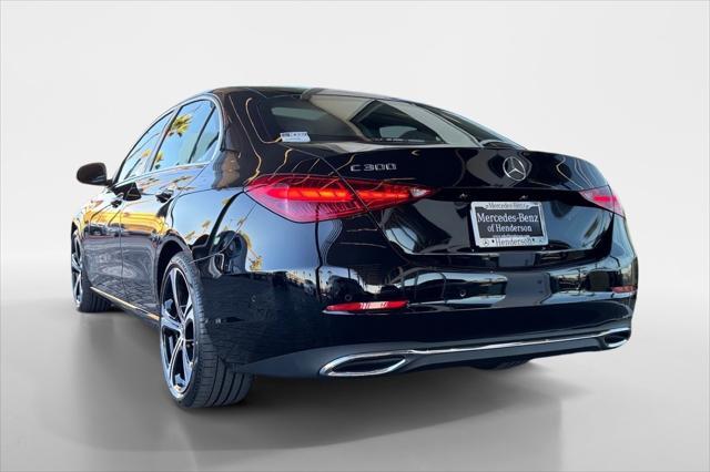 new 2025 Mercedes-Benz C-Class car, priced at $51,845