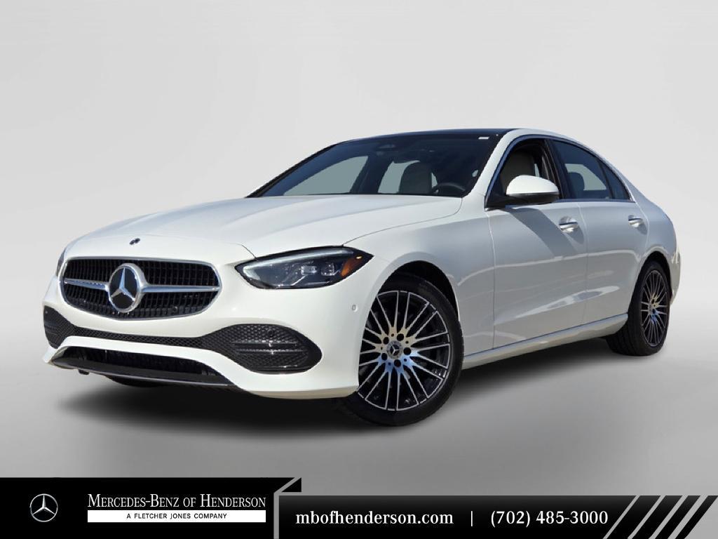 new 2025 Mercedes-Benz C-Class car, priced at $51,555