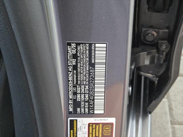 new 2025 Mercedes-Benz C-Class car, priced at $51,905
