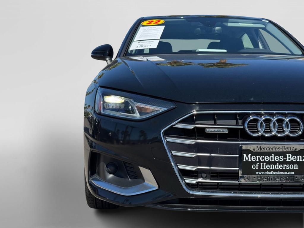 used 2022 Audi A4 car, priced at $26,994