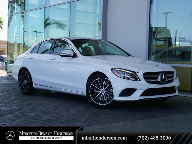 used 2021 Mercedes-Benz C-Class car, priced at $33,994