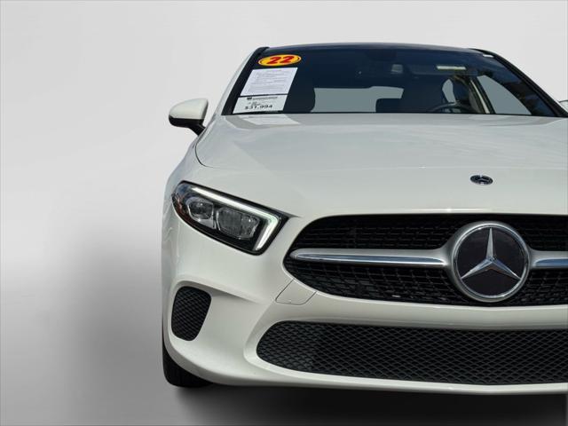 used 2022 Mercedes-Benz A-Class car, priced at $31,994