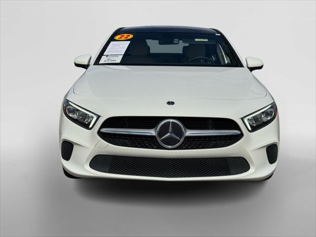 used 2022 Mercedes-Benz A-Class car, priced at $31,994