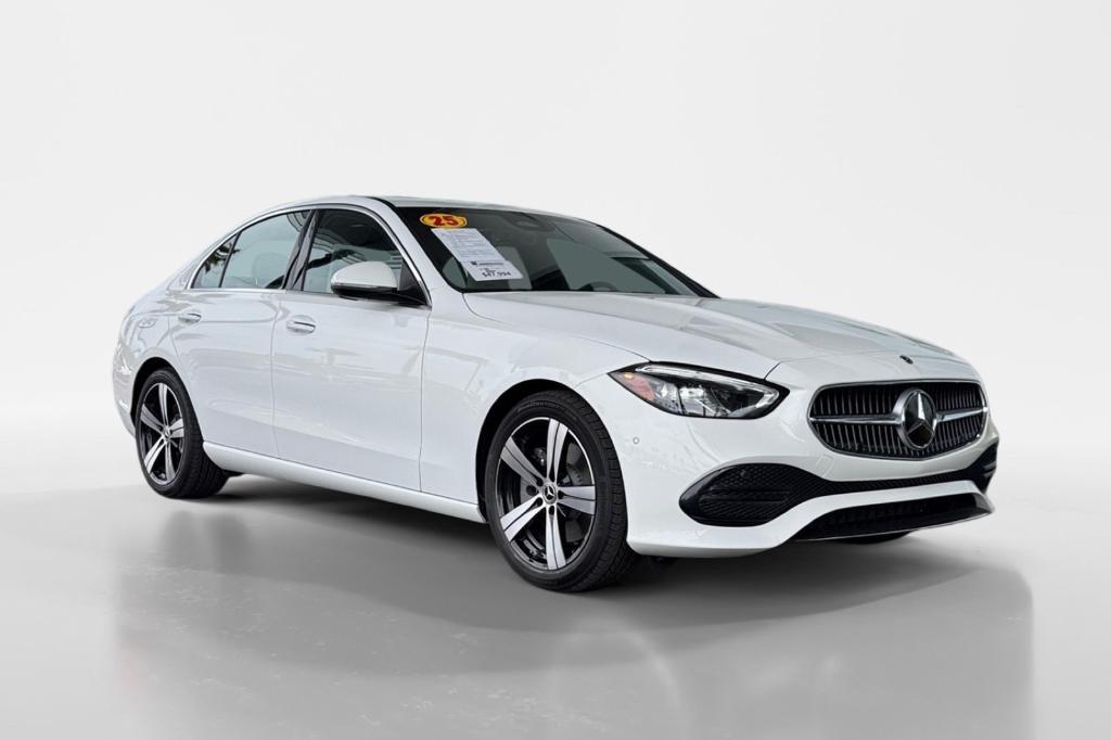 used 2025 Mercedes-Benz C-Class car, priced at $47,994