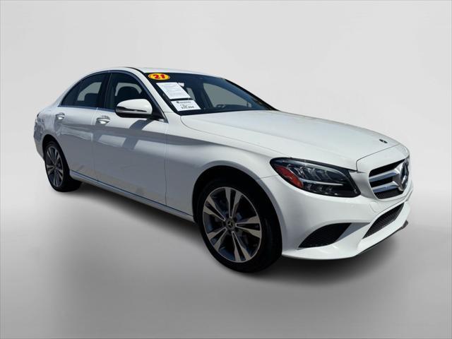 used 2021 Mercedes-Benz C-Class car, priced at $35,994