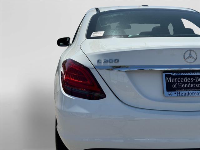 used 2021 Mercedes-Benz C-Class car, priced at $35,994
