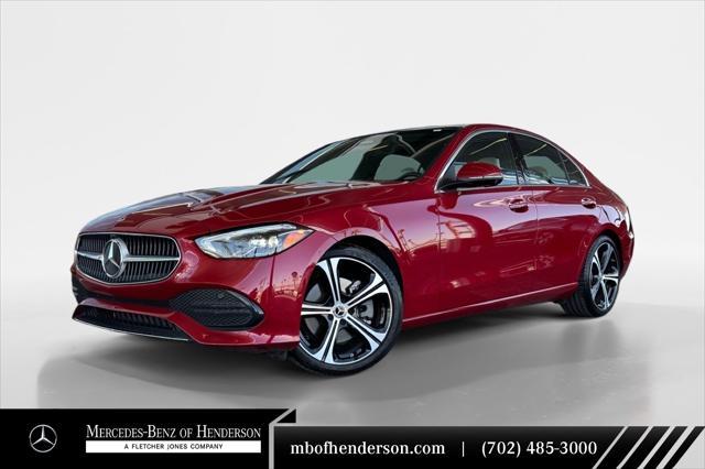 new 2024 Mercedes-Benz C-Class car, priced at $54,670