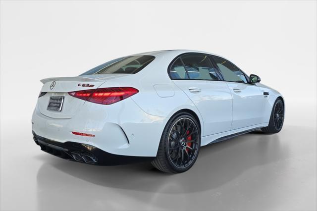 new 2025 Mercedes-Benz AMG C 63 car, priced at $102,920