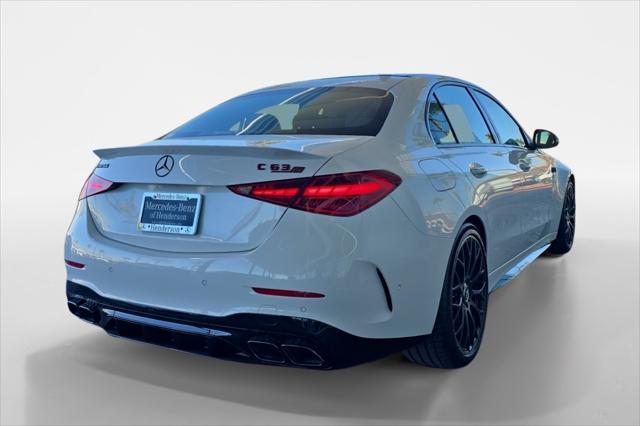 new 2025 Mercedes-Benz AMG C 63 car, priced at $102,920