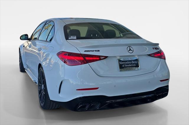 new 2025 Mercedes-Benz AMG C 63 car, priced at $102,920