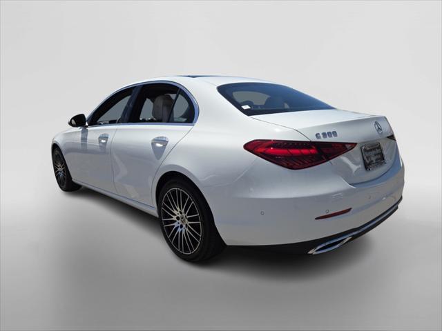 new 2025 Mercedes-Benz C-Class car, priced at $51,555