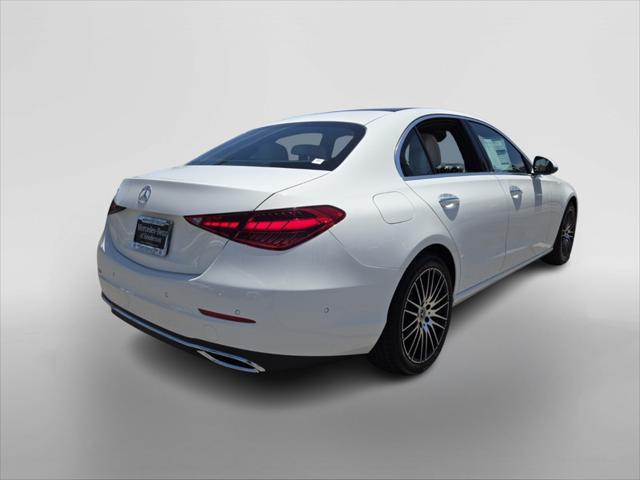 new 2025 Mercedes-Benz C-Class car, priced at $51,555