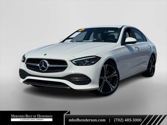 used 2024 Mercedes-Benz C-Class car, priced at $39,493