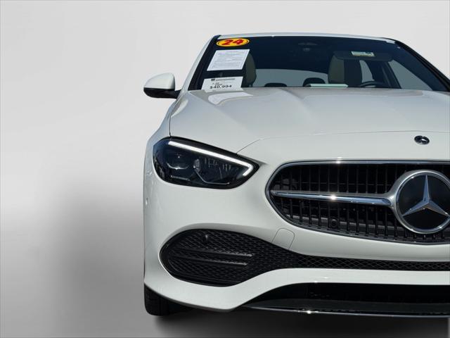 used 2024 Mercedes-Benz C-Class car, priced at $40,994
