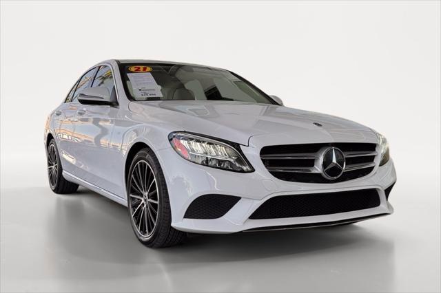 used 2021 Mercedes-Benz C-Class car, priced at $29,994