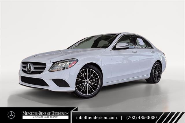 used 2021 Mercedes-Benz C-Class car, priced at $29,994