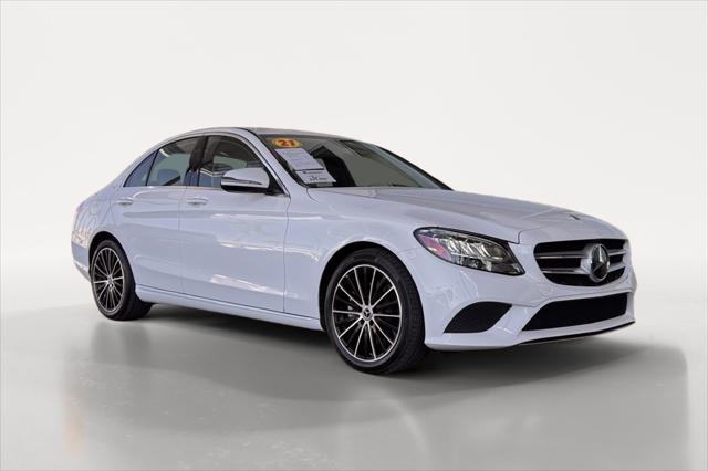 used 2021 Mercedes-Benz C-Class car, priced at $29,994