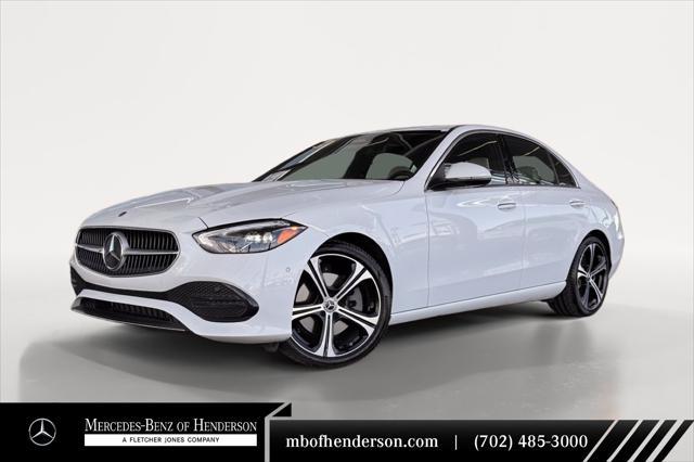 new 2024 Mercedes-Benz C-Class car, priced at $49,185