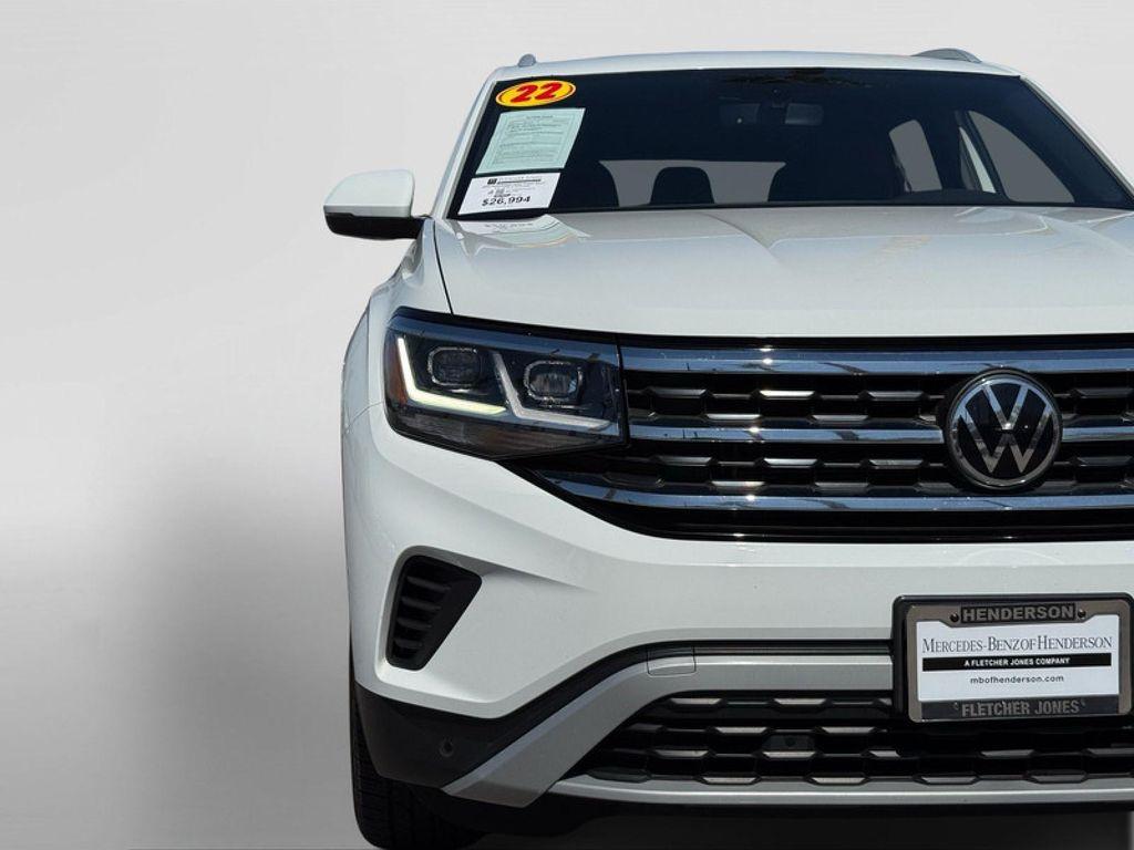 used 2022 Volkswagen Atlas Cross Sport car, priced at $23,693